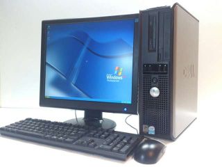 Refurbished DELL OptiPlex GX745 Slim PC Pentium D, 8GB ram, 400GB HDD, DVD Windows 7 Professional x64