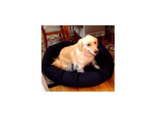 Majestic Pet 788995611202 24 in. Small Bagel Bed  Black