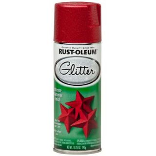 Rust Oleum Specialty 10.25 oz. Red Glitter Spray Paint (Case of 6) 268045