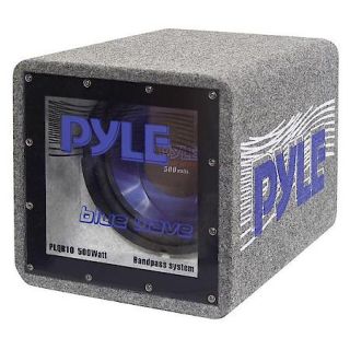 Pyle 12" 600 Watt Bandpass speaker Enclosure System PLQB12