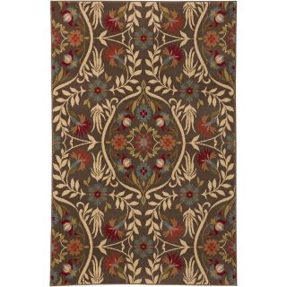 Mohawk Home Amicalola Saddle Brown Rectangular Indoor Woven Area Rug (Common 8 x 11; Actual 96 in W x 132 in L x 0.5 ft Dia)