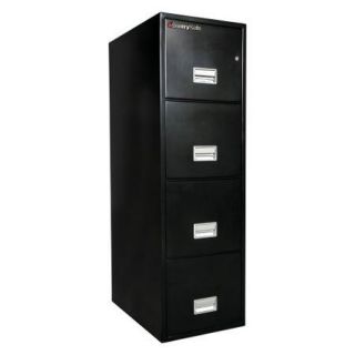 SentrySafe G2500 Insulated 4 Drawer Legal Vertical Filing Cabinet   25 Inch