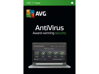 AVG AntiVirus 2016 1 User 1 Year   