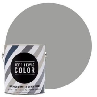 Jeff Lewis Color 1 gal. #JLC414 Gravel Quarter Gloss Ultra Low VOC Interior Paint 301414