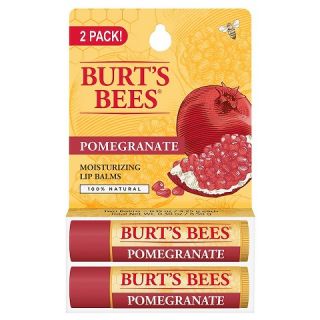 Burts Bees Lip Balm Twin Pack   Pomegranate