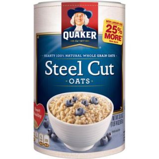 Quaker Steel Cut Oats, 30 oz