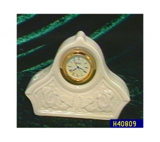 Belleek End of Edition Celtic Clock —