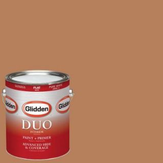 Glidden DUO 1 gal. #HDGO25D Autumn Blush Flat Latex Interior Paint with Primer HDGO25D 01F
