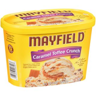 Mayfield Caramel Toffee Crunch Ice Cream, 1.5 qt