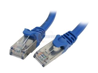 Rosewill RCW 7 CAT6a BL 7 ft. Cat 6A Blue Shielded Twist Pair (STP) Enhanced 550MHz Networking Cable