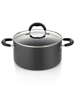 CLOSEOUT Martha Stewart Collection Hard Anodized 5.5 Qt. Covered Chili