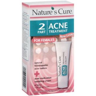 Nature's Cure 2 Part Acne Treatment for Females