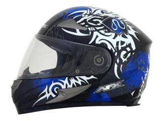 AFX FX 90 Danger Helmet Silver Multi MD