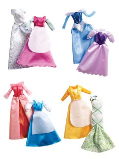 Disney Sparkle Princess Dress Set by Mattel