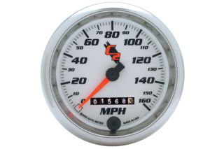 AutoMeter 7293   Range 0   160 MPH 3 3/8"   Mechanical Speedometer   Gauges