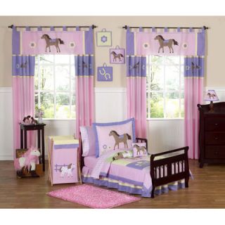 Sweet Jojo Designs Pony Toddler Bedding Collection