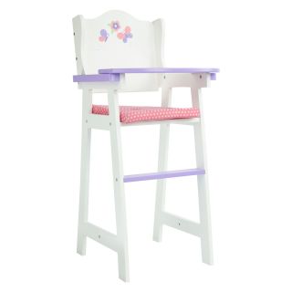 Teamson Kids Little Princess Baby Doll High Chair   Baby Doll Furniture
