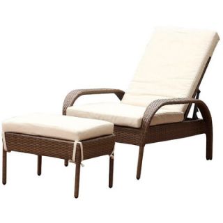 Abbyson Living Palermo Lounge Chair with Cushion