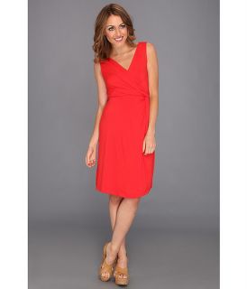 tommy bahama tambour side knot dress lacquer red