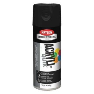 KRYLON K01613A00 Spray Paint, Black, High Gloss