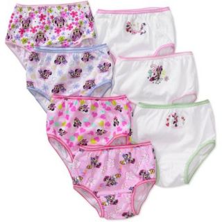 Disney Toddler Girls' Minnie Mouse Underwear, 7 Pack