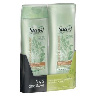 Suave Professionals Almond & Shea Butter Shampoo & Conditioner 12.6 oz