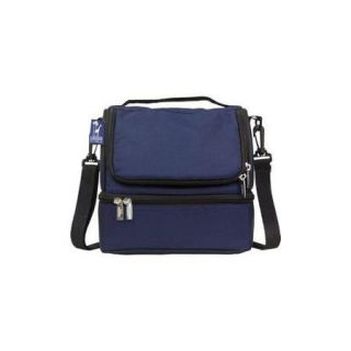 Wildkin Double Decker Lunch Bag - Whale Blue