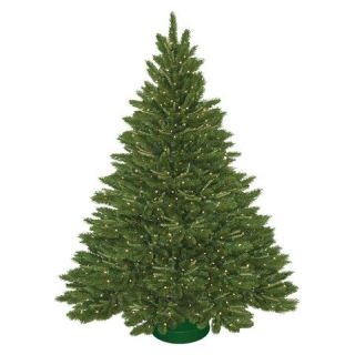 ft. Pre Lit Lexington Spruce Artificial Christmas Tree   Clear