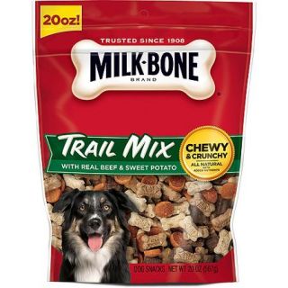 Milk Bone Trail Mix with Real Beef & Sweet Potato Dog Snacks 20 oz. Pouch