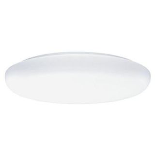 Lithonia Lighting 19 in. 3 Light White Low Profile Round Light Fixture FMLR19 3 26DTT M4