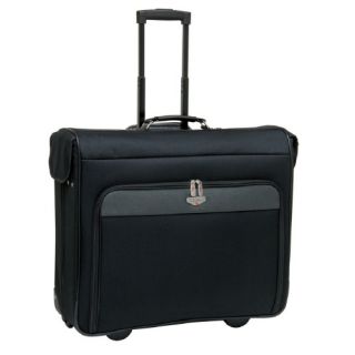 Travelers Club Luggage 44in Wheeled Garment Bag, Black