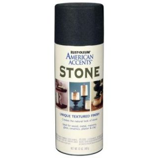 Rust Oleum American Accents 12 oz. Black Stone Creations (6 Pack) 7991830