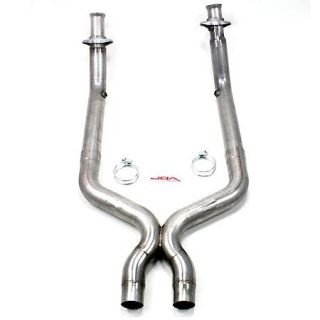 Buy JBA Performance Exhaust 1798SX 3" Stainless Steel Mid Pipe 2011 14 GT 500 X Pipe without Cats 1798SX at