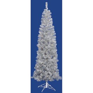 Vickerman Silver Pencil Christmas Tree