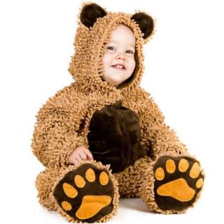 Child Halloween Teddy Bear Costume size Newborn 6 12M