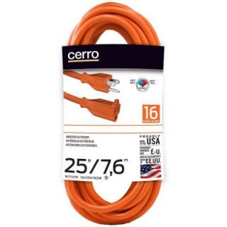 Cerro 25 ft. 16 3 SJTW Extension Cord 727 16302560
