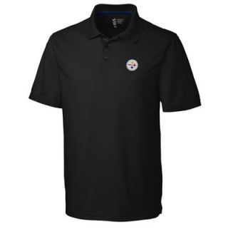 Pittsburgh Steelers CBUK by Cutter & Buck Fairwood Polo   Black