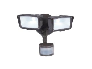 All Pro 270 Degree Outdoor Bronze Motion Activated Security Floodlight