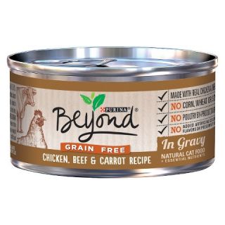 Purina Beyond Natural Cat Food Grain Free Chicken Beef & Carrot Recipe