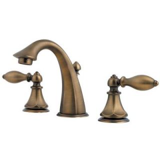 Pfister Catalina 8 in. Widespread 2 Handle Bathroom Faucet in Velvet Aged Bronze LF 049 E0BV