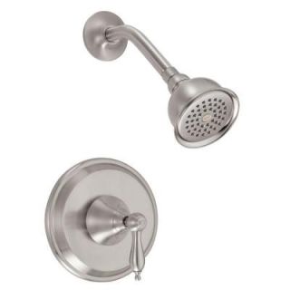 Danze Fairmont Single Handle Pressure Shower Only Faucet Trim Kit in Brushed Nickel (Valve Not Included) D500540BNT