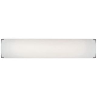 Philips Edge 2 Light Satin Nickel Bath Wall Fixture with Etched White Glass F348236U
