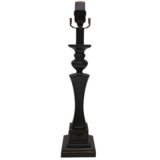 Hampton Bay Mix & Match Restoration Bronze Classic Square Table Lamp 15340