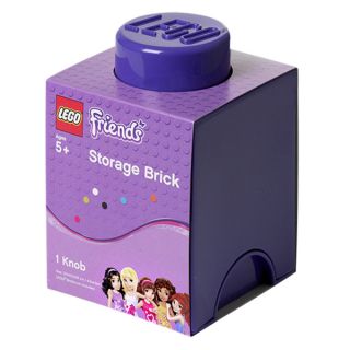 LEGO Friends Medium Lilac Storage Brick 1   17809692  