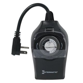 Intermatic 10 Amp Outdoor Plug In Timer HB35K