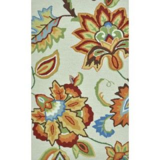 Loloi Rugs Summerton Life Style Collection Ivory Bright 2 ft. 3 in. x 3 ft. 9 in. Accent Rug SUMRSSC06IVBJ2339