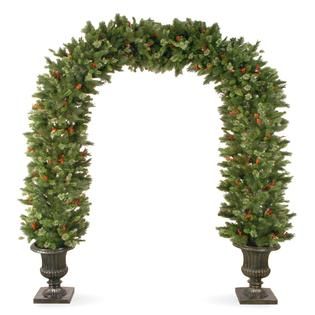 National Tree Company 8.5 ft. Wintry Pine Archway   Seasonal