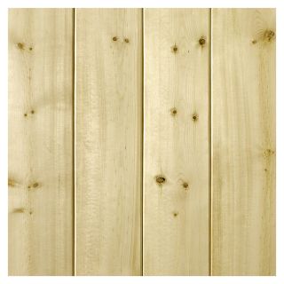 Empire Company 3.5 in x 8 ft Raw Pine Wall Plank