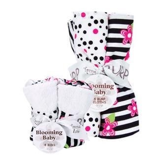 Trend Lab Zahara Bib & Burp Cloth Set   Baby   Baby Feeding   Bibs