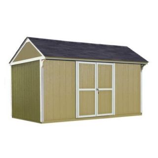 Handy Home Products Lexington 12 ft. x 8 ft. Wood Storage Shed with Floor 18324 9